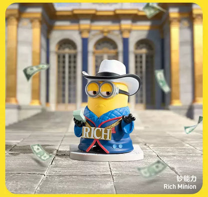 2026 Popmart Minions & Monsters Series Blind Box Collectible Figure Desktop Ornament Film Toys Figure   Model Mystery Box Gifts