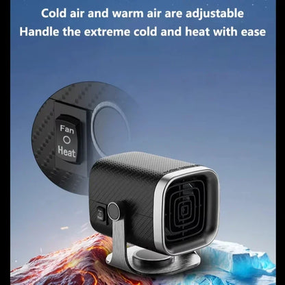12V/24V Car Home Heater Electric Cooling Heating Fan Windshield Defogging Demister Defroster Electric Heater Fan 2026 New