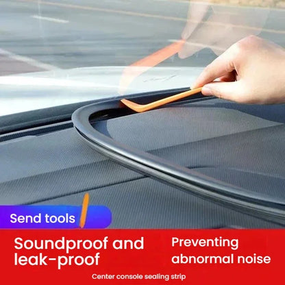 Car Door Seal Strip Rubber Noise Insulation Dustproof Seal Strip Not easy to Fall off For Porsche Macan Car Accessories 12Pcs