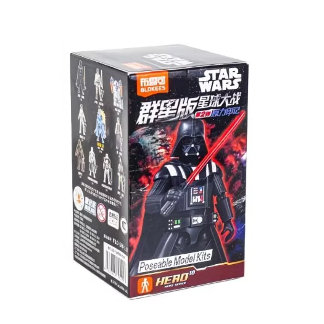 Blokees Galaxy Version 03 Trooper Collection Star Wars The Mandalorian Blind Box Poseable Model Kit Collectible Action Figure
