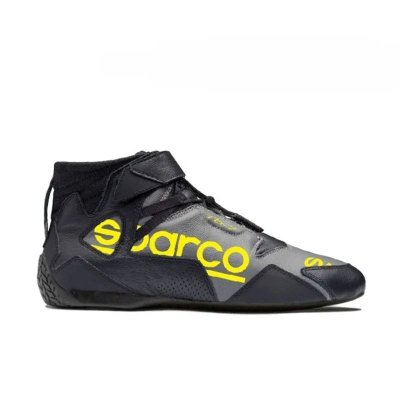 Original Leather Racing Shoes Fireproof Silk Screen Printing,Car Kart Locomotive Leisure Sport Shoe