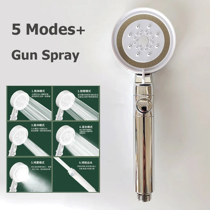 New 30CM Large Panel High Pressure Rainfall Shower Head Ceiling Mounted Self-cleaning Descaling Showerhead Bathroom Top Sprayer