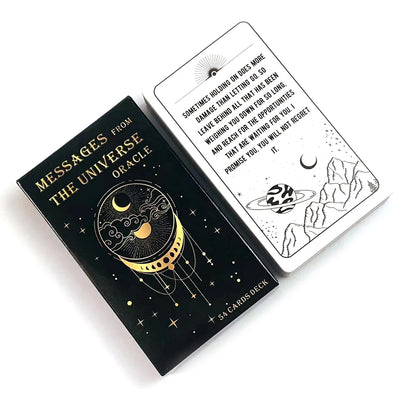 NEW Messages From The Universe Oracle A 54 Cards Deck,English Version Of Fate Divination Card Game,Family Party Games