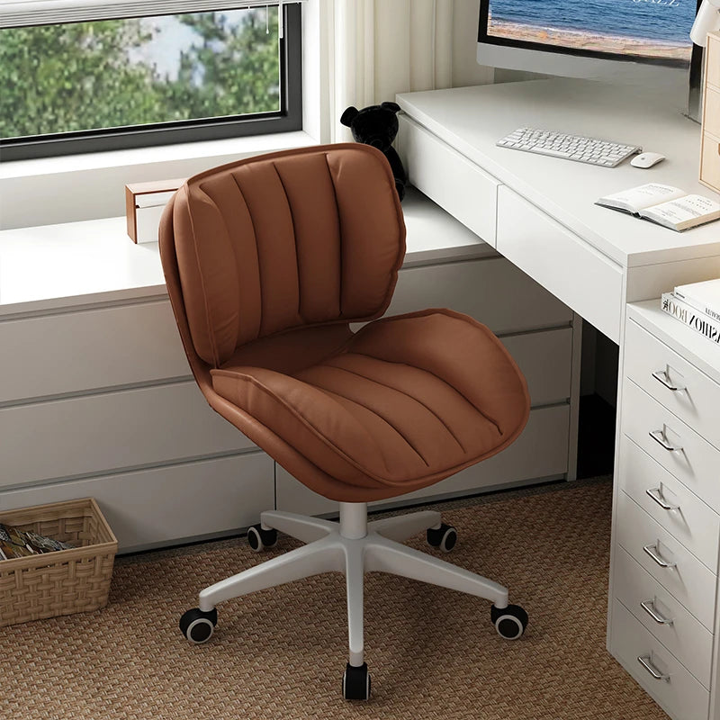 Lumbar Cushion Design Office Chair Luxairy Designer Relaxing Rolling Office Chair Stool Swivel Sillas De Oficina Home Furniture