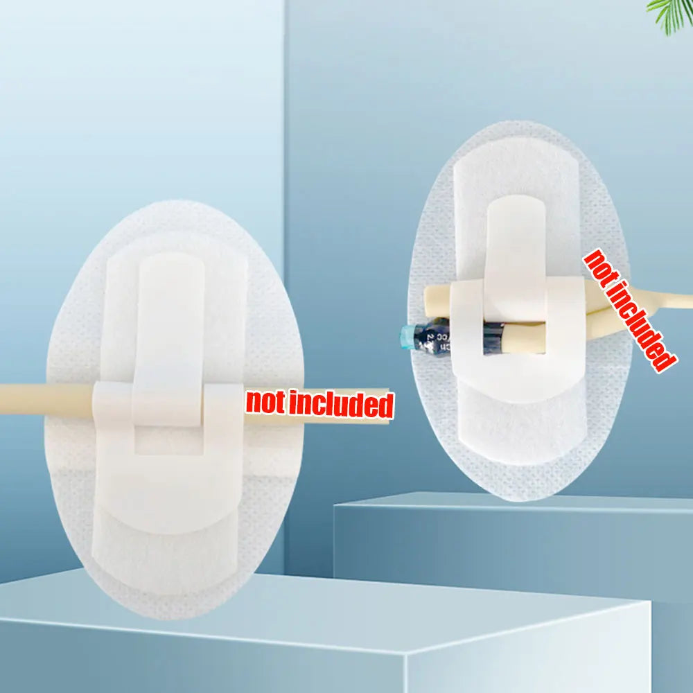 10-100pcs Catheter Stabilization Device, Catheter Tube Holder, Adhesive Catheter Urinary Leg Bag Leg Band Holder