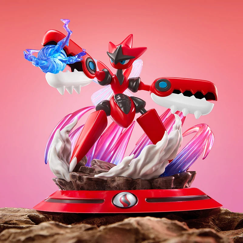Pokemon Anime Action Figures Gigantamax Gengar Mega Scizor Origina Genuine Collection Model Figurines Pocket Monster Toys Gift