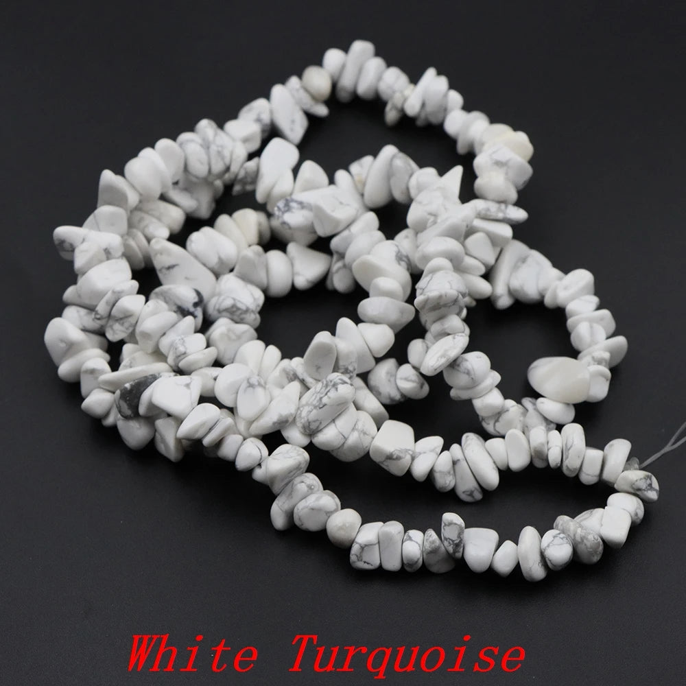 5-8mm Natural Irregular Lilac Lepidolite Stone Beads Gravel Chips Loose Spacer Beads for Jewelry Making DIY Bracelet Necklace