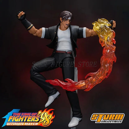 19cm The King of Fighters Kyo Kusanagi Action Figure Storm Toys KOF '98UM Iori Yagami Figurine PVC Model Movable Figures Gifts
