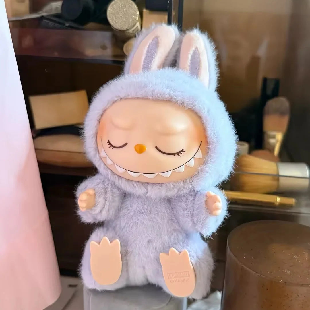Labubu Doll POP MART Blind Box 100% Authentic THE MONSTERS 2.0 Have a Seat Plush Pendant Gift - Mystery Box - Collectible Toys