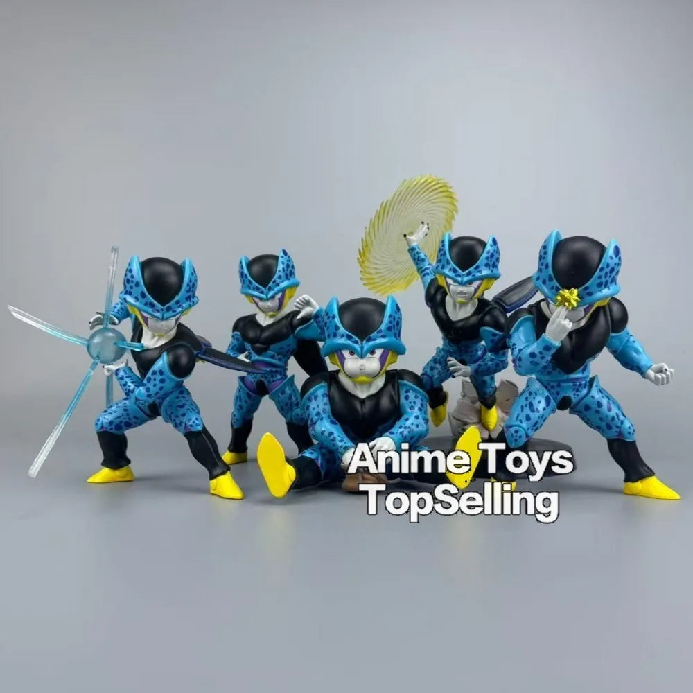 12-21cm Anime Dragon Ball Z Cell Junior Figure Mini Cell Action Figures Pvc Statue Desktop Ornamen Collection Model Toys Gifts