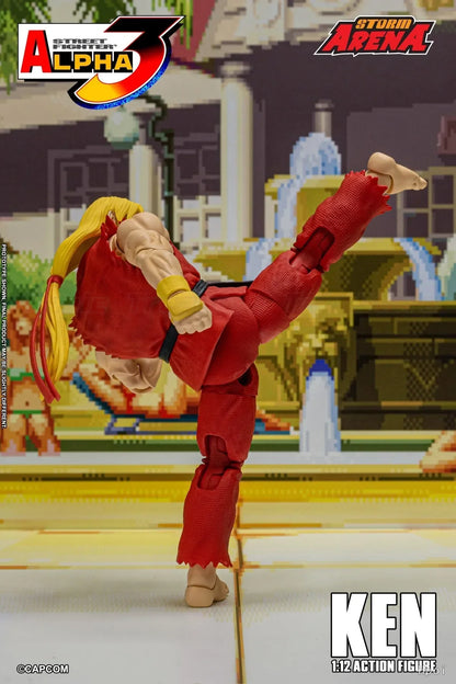 【MT】Storm Collectibles Street Fighter Alpha 3 Ken Masters 1/12 Anime Figures