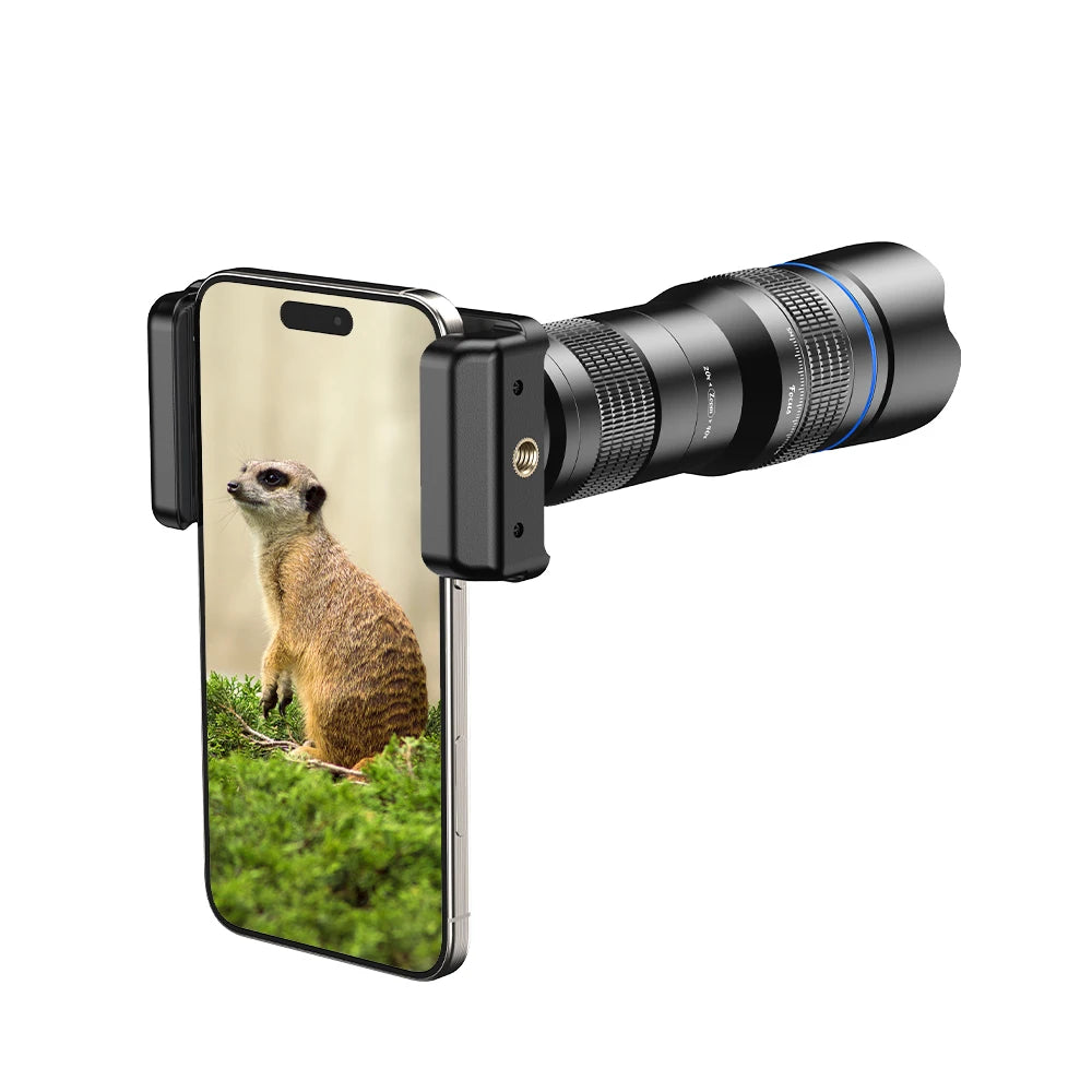 APEXEL New Upgraded Optional HD 20x-40x Zoom Telescope Telephoto Lens Camera Phone Lens for Samsung iPhone Xiaomi All Smartphone
