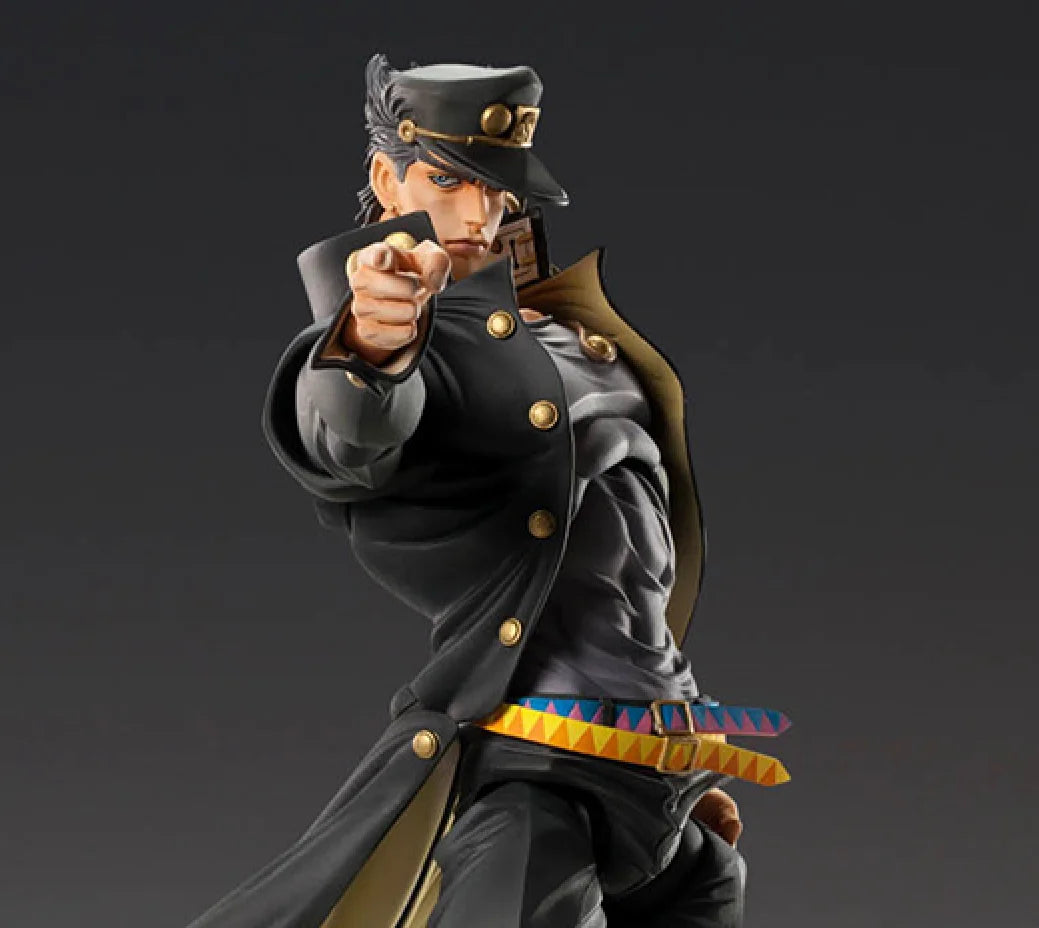Anime JOJO Figure 25CM Invincible Kujo Jotaro Figure Worth Collecting Model PVC Action Figure Toy Desktop Ornaments Gifts Toys