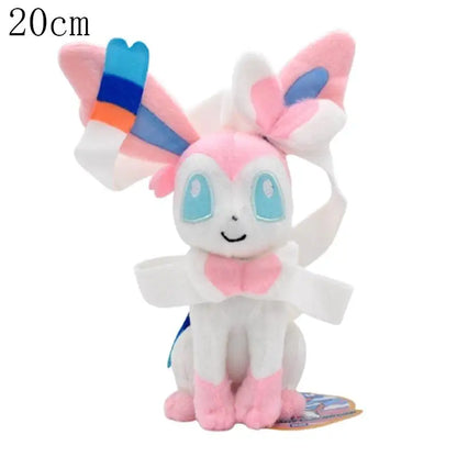 Pokemon Sylveon Plush Doll - Soft Touch Skin-Friendly Stuffed Toy, Safe Gift for Kids and Pokemon Fans