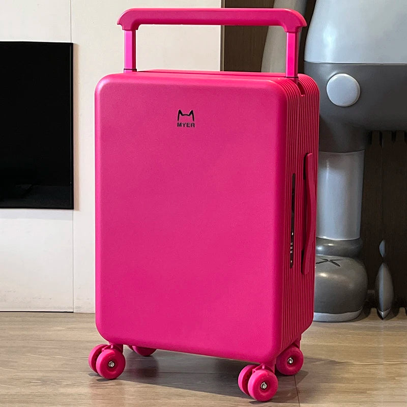 COLENARA 20"24Inch Suitcase High-quality ABS + PC Boarding Box Women's Trolley Case Students Password Box Men's Cabin Luggage