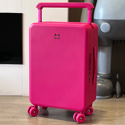 COLENARA 20"24Inch Suitcase High-quality ABS + PC Boarding Box Women's Trolley Case Students Password Box Men's Cabin Luggage