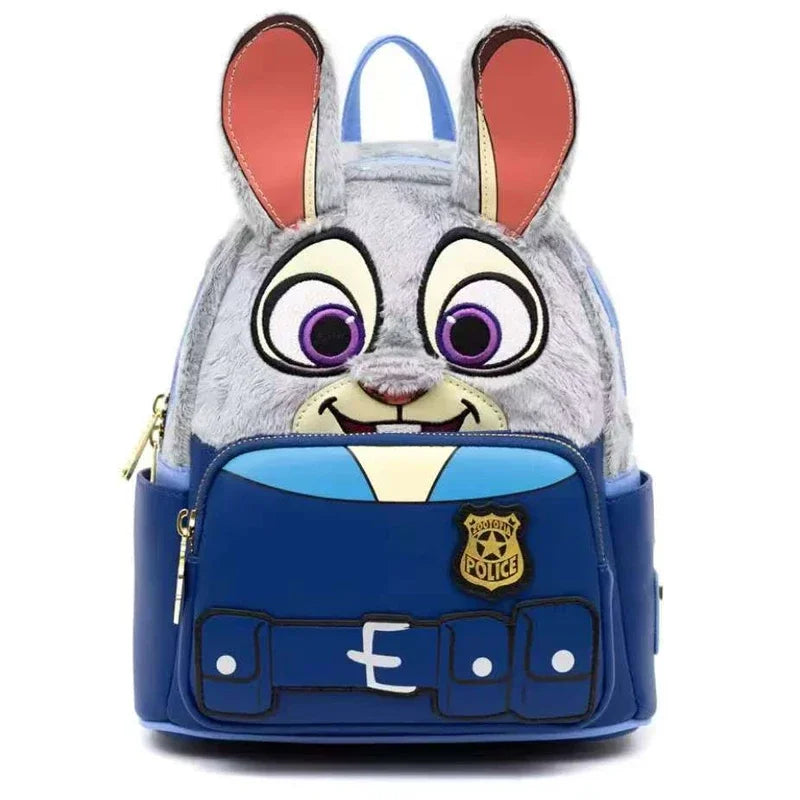 New Loungefly Beauty and The Beast Belle Stained Glass Portrait Mini Backpack Wallet