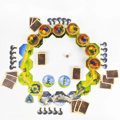 Wandering Towers fast-paced board game, which is very suitable as a birthday and Christmas gift and can liven up the atmosphere