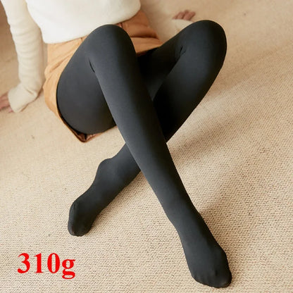 Thermal Stockings Woman Tights Sexy Winter Warm Pantyhose Translucent Slim Thicken Tights Elastic Pantyhose Female Leggins