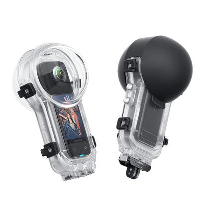 AMagisn Waterproof Case for Insta360 X5 - 60m Depth Invisible Dive Housing for X5 Accessories