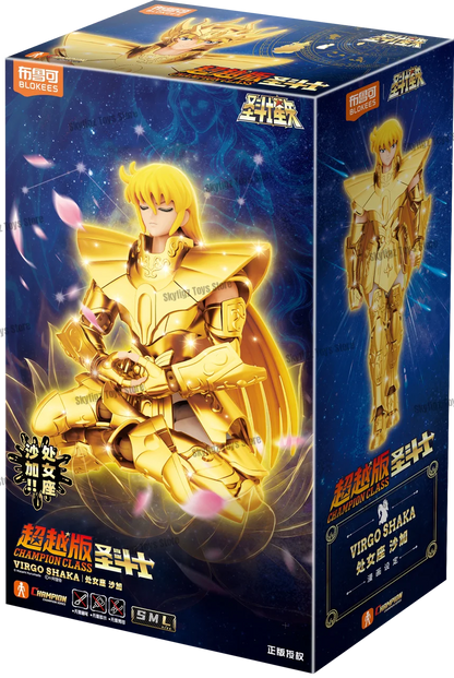 Original BLOKEES Saint Seiya Second Bullet Gemini Dragon Capricorn Sagittarius Action Figure Anime Toys Christmas Gift in Stock