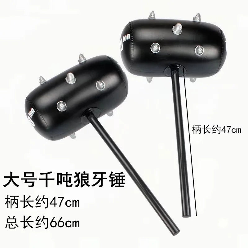 Oversized Inflatable Hammer, Toy for Children, Game Accessories, Prank, Party Supplies