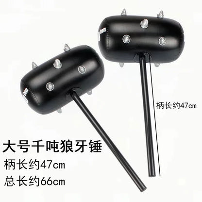 Oversized Inflatable Hammer, Toy for Children, Game Accessories, Prank, Party Supplies