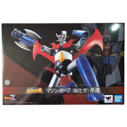 Bandai Original Soul of Chogokin GX-117 Mazinger Z Power Up Type Kakumei Shinka Diecast Metal Anime Action Figure Model Toy
