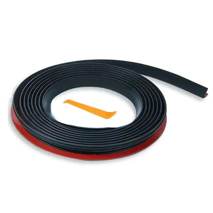 Car Window Sealing Strip with Adhesive Backing Width Noise Water Proof Detachable Edge Door Frame Weatherproofing Universal Fit
