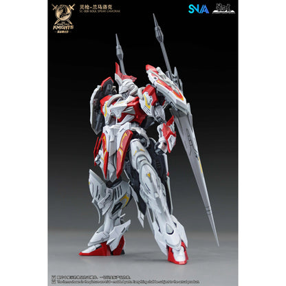 【In Stock】SNAA Round Table Knights Greatsword Tristan Percival Lamorak Gawain 1/144 Plastic Model Kit Action Figure Toy Gift