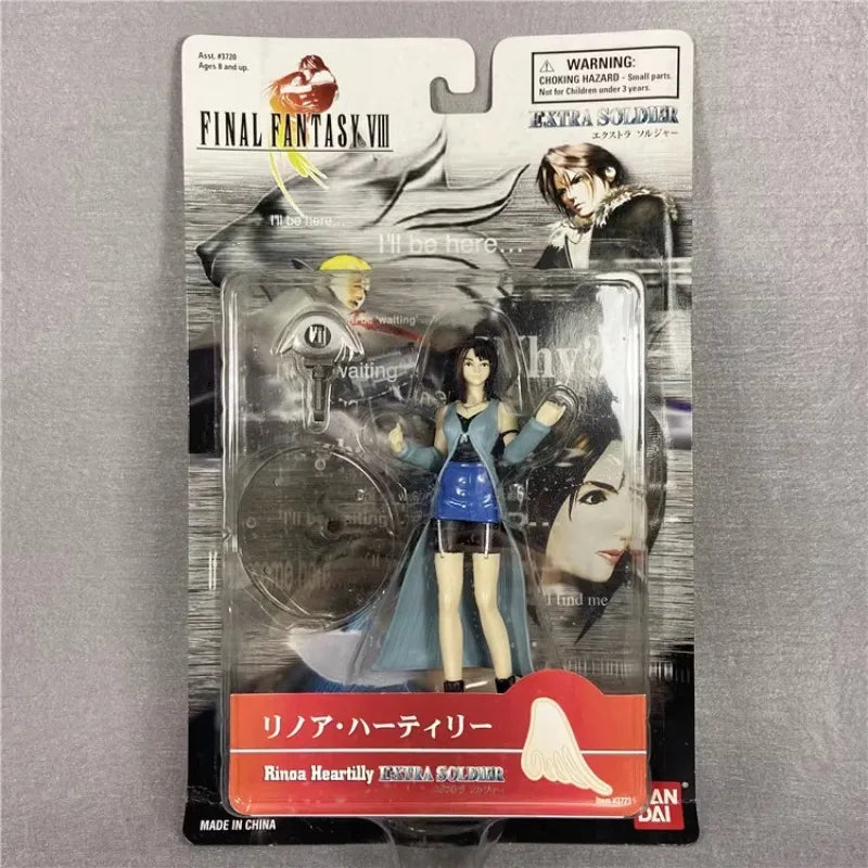 BANDAI Final FantasyVIII Rinoa Heartilly Collection Ornament GACHA Action Figures Model Kids Toy