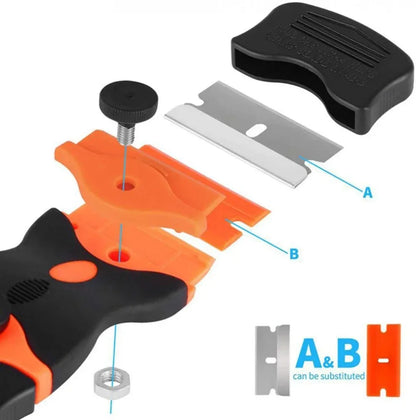 Clean Glass, Scraper Tool, Window Cleaning, Car Film Scraper, Scrape Off Glass Ceramic Glue, De-Icing, Kitchen, Household Use, W