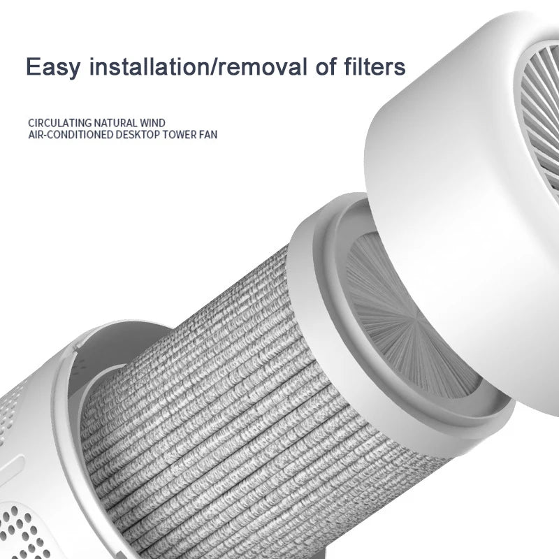 TINSOL New Mini Air Purifier HEPA Filter uses negative ion technology to eliminate formaldehyde odors smoke and dust particles