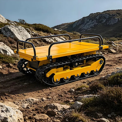 0.5-2T Remote Control Electric Rubber Tracked Crawler Carrier All Terrain Farm Construction Transport Vehicle 1400*900mm