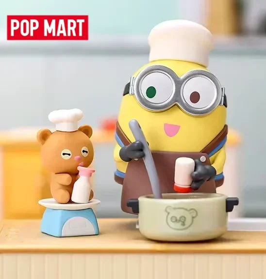 POP MART Minions: Rise of Gru Better Together Series Genuine Blind Box Mystery Box Guess Bag Toys Doll Cute Anime Figure Desktop