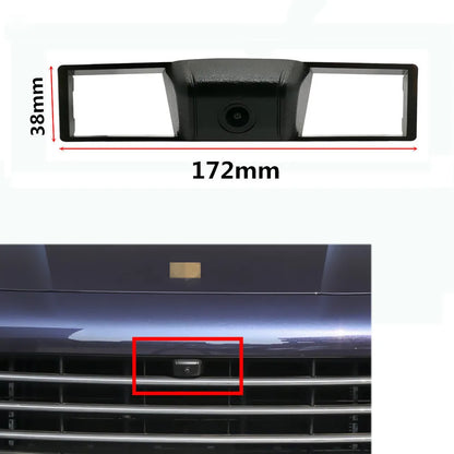 YIFOUM HD Car Front View Parking Night Vision Positive Waterproof Logo Camera For Porsche Cayenne 9Y0 PO536 2018 2019 2020