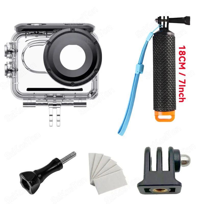 60M Waterproof Housing Case For Insta 360 GO 3S Underwater Diving Housing Protective Case Camera For Insta360 GO 3 Accessories