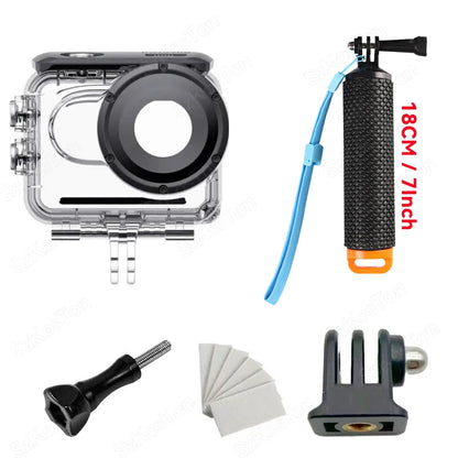 60M Waterproof Housing Case For Insta 360 GO 3S Underwater Diving Housing Protective Case Camera For Insta360 GO 3 Accessories