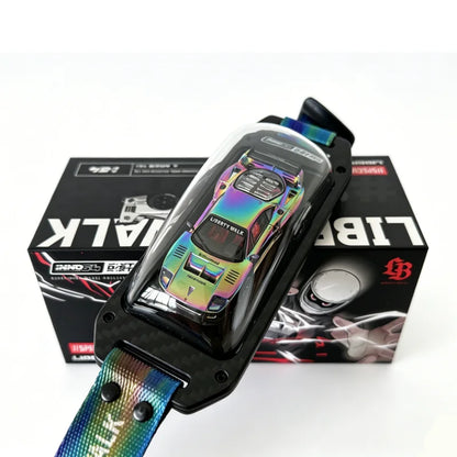HEC 1:64 North Exhibition Exclusive LB F40 Wearable Alloy Cast Micro-Scale Simulation Vehicle Model, New Arrival in Stock