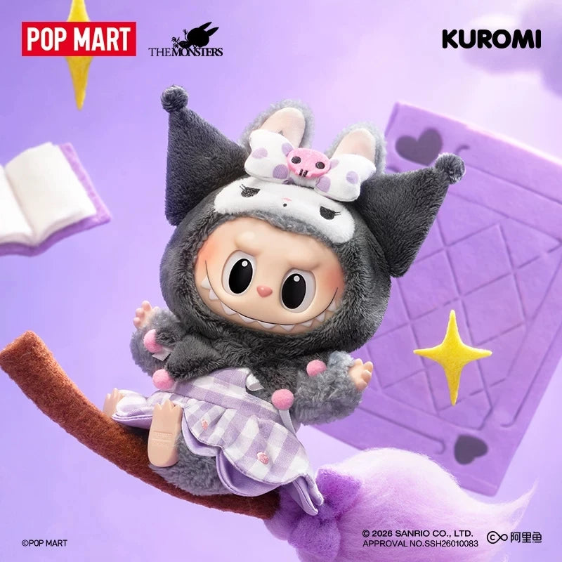 POP MART LABUBU THE MONSTERS SANRIO CHARACTERS Series Vinyl Plush Genuine Blind Box Mystery Box Guess Bag Toys Cute Anime Figure