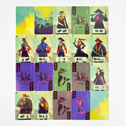 SAIL: 2-Player 20-Minute Paper-Based Nautical Strategy Couple Board Game - Romantic Adventure for Date Nights, Couple Gatherings
