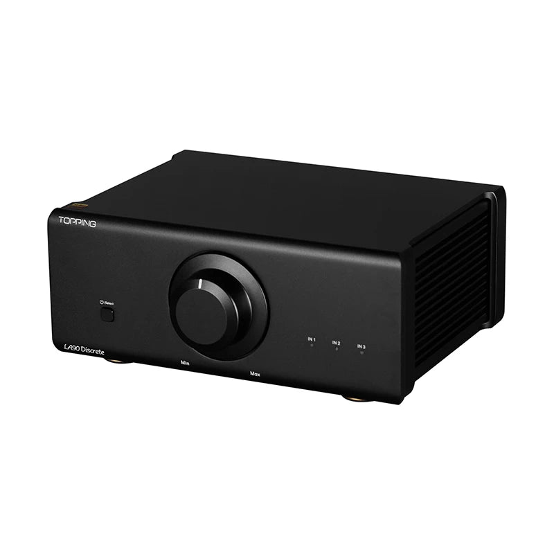 TOPPING LA90 Discrete Power Amplifier 3*XLR/TRS Inputs 2 Step Gain Settings Stereo/Mono Mode Amp