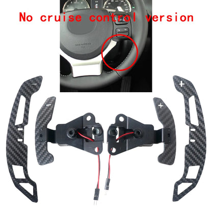Carbon Fiber Magnetic Shift Paddles Suitable for LEXUS IS NX RC Toyota 86 BRZ Steering Wheel with Magnetic Shift Paddles