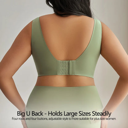 Multi-Color Solid Pattern Jelly Latex Girls' Bra Plus Size Adjustable Removable Steel Ring Everyday Spandex Marks Made