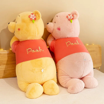 40-100cm New Winnie the Pooh Plush Toys Cartoon Animal Winnie Bear Doll Soft Stuffed Cute Anime Character Pillow Birthday Gifts