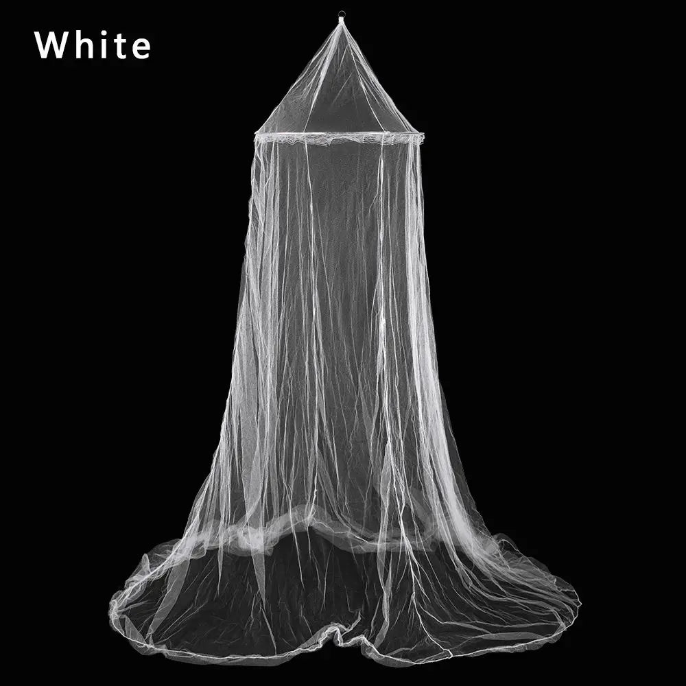 Princess Mosquito Net Canopy Encryption Dome Fly Insect Mesh Repellent Protection Single Entry Bed Decoration Home Decor