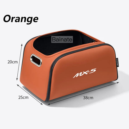 Car Trunk Storage Box, For Mazda MX-5 RF NB NV ND 2005-2025 Organizer Storage Box Bag Car Interior Storage Solutions Accessories