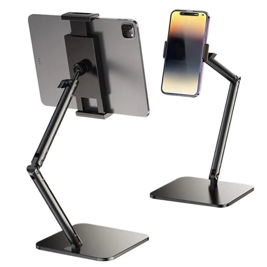 Portable Monitor Stand Adjustable Height Desktop Monitor Bracket for 4.7-17.3 inch Phone Tablet Monitor Support Holder