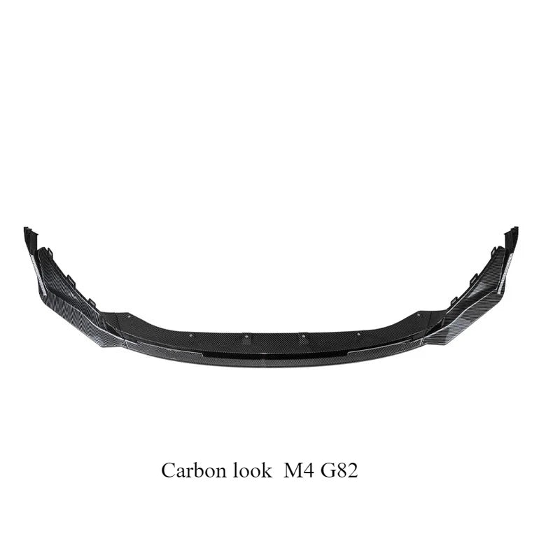 For BMW M3 G80 M4 G82 2021-2023 Car Front Bumper Lower Lip Part Splitters Front Blade Body Kit Guard Protector Cover Accessories