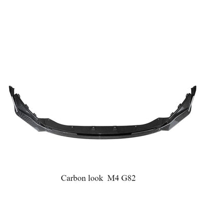 For BMW M3 G80 M4 G82 2021-2023 Car Front Bumper Lower Lip Part Splitters Front Blade Body Kit Guard Protector Cover Accessories